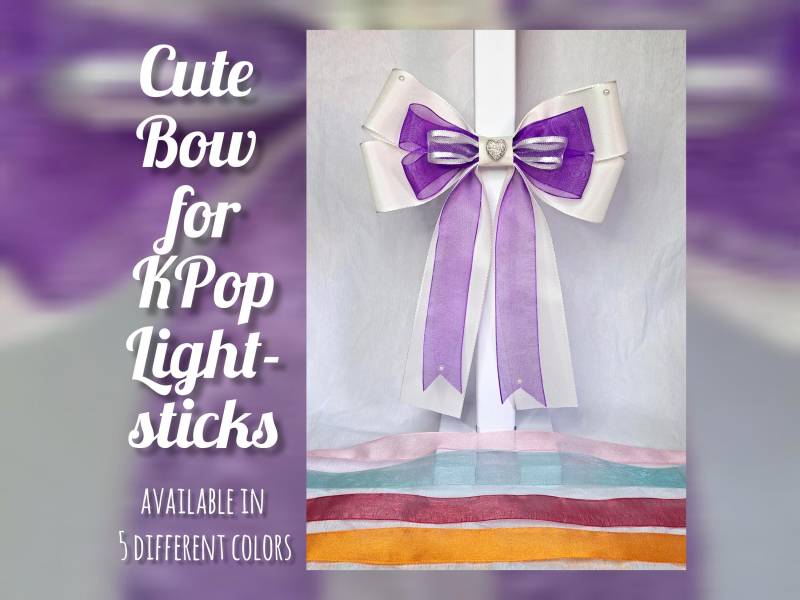 Kpop Lightstick Schleife Für Konzerte Kpop Lightstick Schleife Für Konzerte von NillysThings