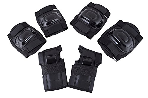 NILS Kinder Schonerset: Handgelenkschoner, Ellbogenschoner, Knieschoner H108 Black XS NILS Kinder Schonerset: Handgelenkschoner, Ellbogenschoner, Knieschoner H108 Black XS von Nils Extreme