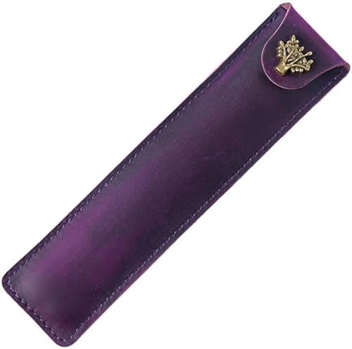 Niltracy Leder-Federmäppchen, Stifteetui, Füllfederhalter, weiche Stifthülle, strapazierfähiges Stifteetui, Schreibtischzubehör, Bild 7, One sine, Klassisch von Niltracy