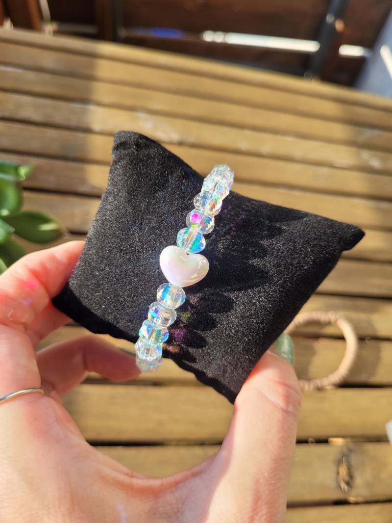 Funkelndes Regenbogen Armband von Nimarkitschi