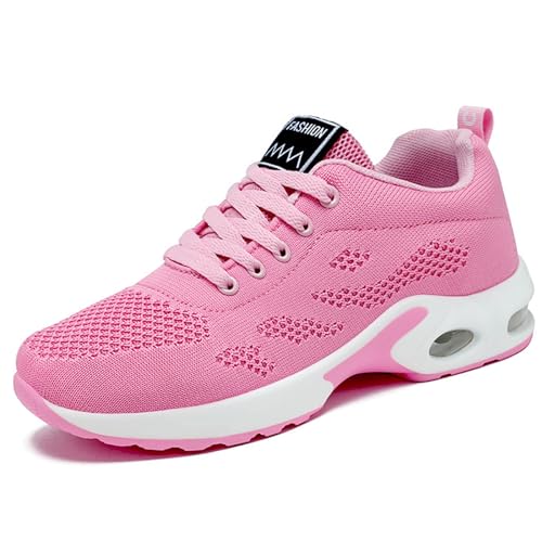 Nimedala Orthoback Schuhe Damen, Orthopädische Schuhe, leichte Sportschuhe für Damen (36,Rosa) von Nimedala