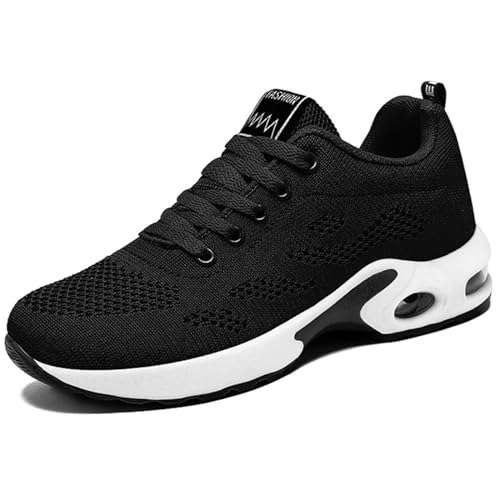 Nimedala Orthoback Schuhe Damen, Orthopädische Schuhe, leichte Sportschuhe für Damen (36,Schwarz) von Nimedala