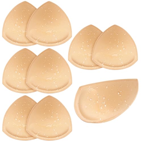 Nimiah wasserdichte Badeanzug BH Einsätze Pads Herausnehmbarer Badeanzug Einsatz 4 Paare Bikini Push up Einsätze für Frauen CD von Nimiah