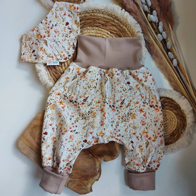 Pumphose Fallblumen von NimoKidswear