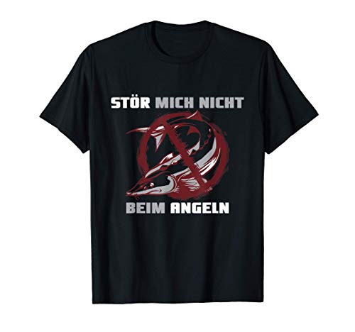 Herren Angler: Fisch Stör - Stör mich nicht beim Angeln! T-Shirt Herren Angler: Fisch Stör - Stör mich nicht beim Angeln! T-Shirt von Nimrod - Design für Jäger, Angler und Outdoor