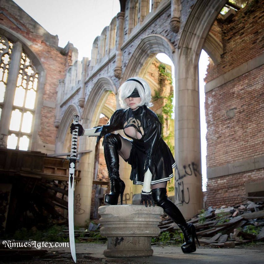 2B Nier Automata Latexkostüm. Teile Einzeln Erhältlich, Oder Gleich Das Ganze Outfit Bestellen 2B Nier Automata Latexkostüm. Teile Einzeln Erhältlich, Oder Gleich Das Ganze Outfit Bestellen von NimuesLatex