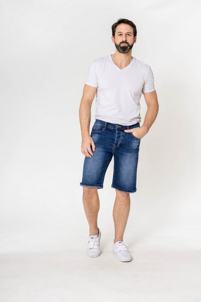 Nina Carter Jeansshorts Denim Regular Fit Bleached NNA CRTER BLCHD SHORTS von Nina Carter