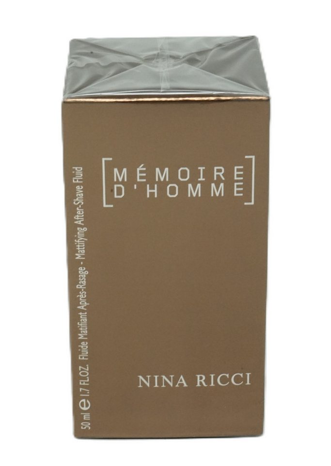 Nina Ricci After-Shave Nina Ricci Mémoire d'Homme Mattifying After Shave Fluid 50 ml von Nina Ricci