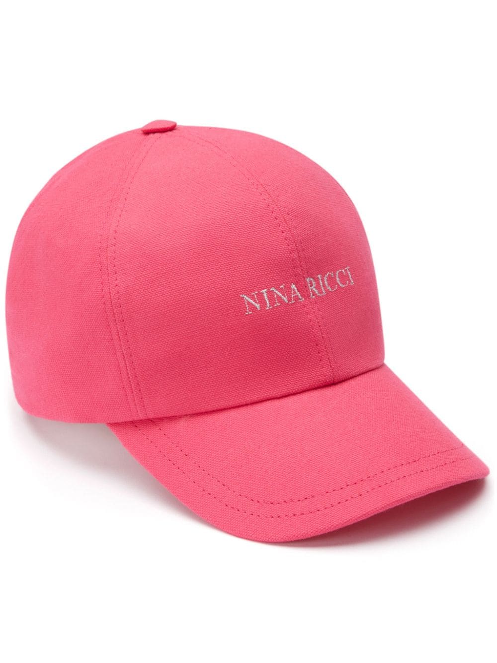 Nina Ricci Baseballkappe mit Logo-Stickerei - Rosa von Nina Ricci