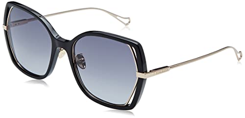 Nina Ricci Damen SNR361 Sonnenbrille, Shiny Black von Nina Ricci