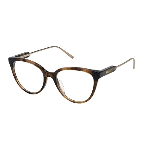 Nina Ricci Damen Vnr291 Sonnenbrille, Braun meliert, 62 von Nina Ricci