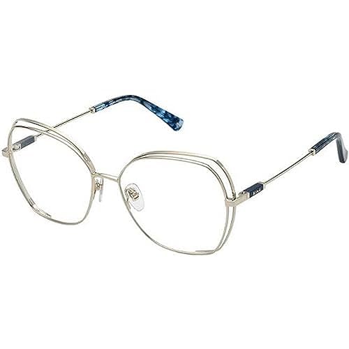 Nina Ricci Damen Vnr311 Sonnenbrille, Glänzendes helles Gold, 70 von Nina Ricci