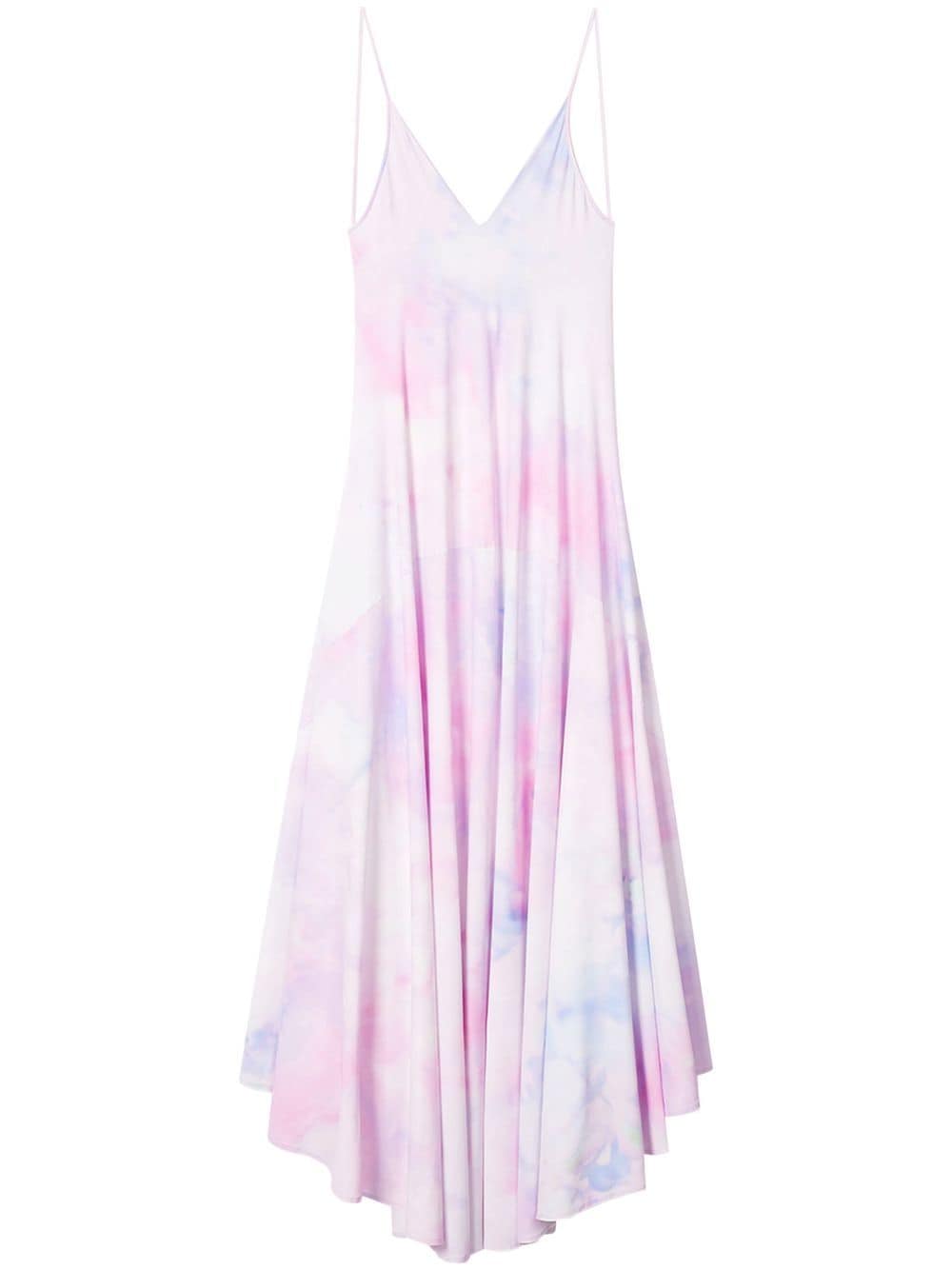 Nina Ricci Kleid mit Batikmuster - Violett von Nina Ricci