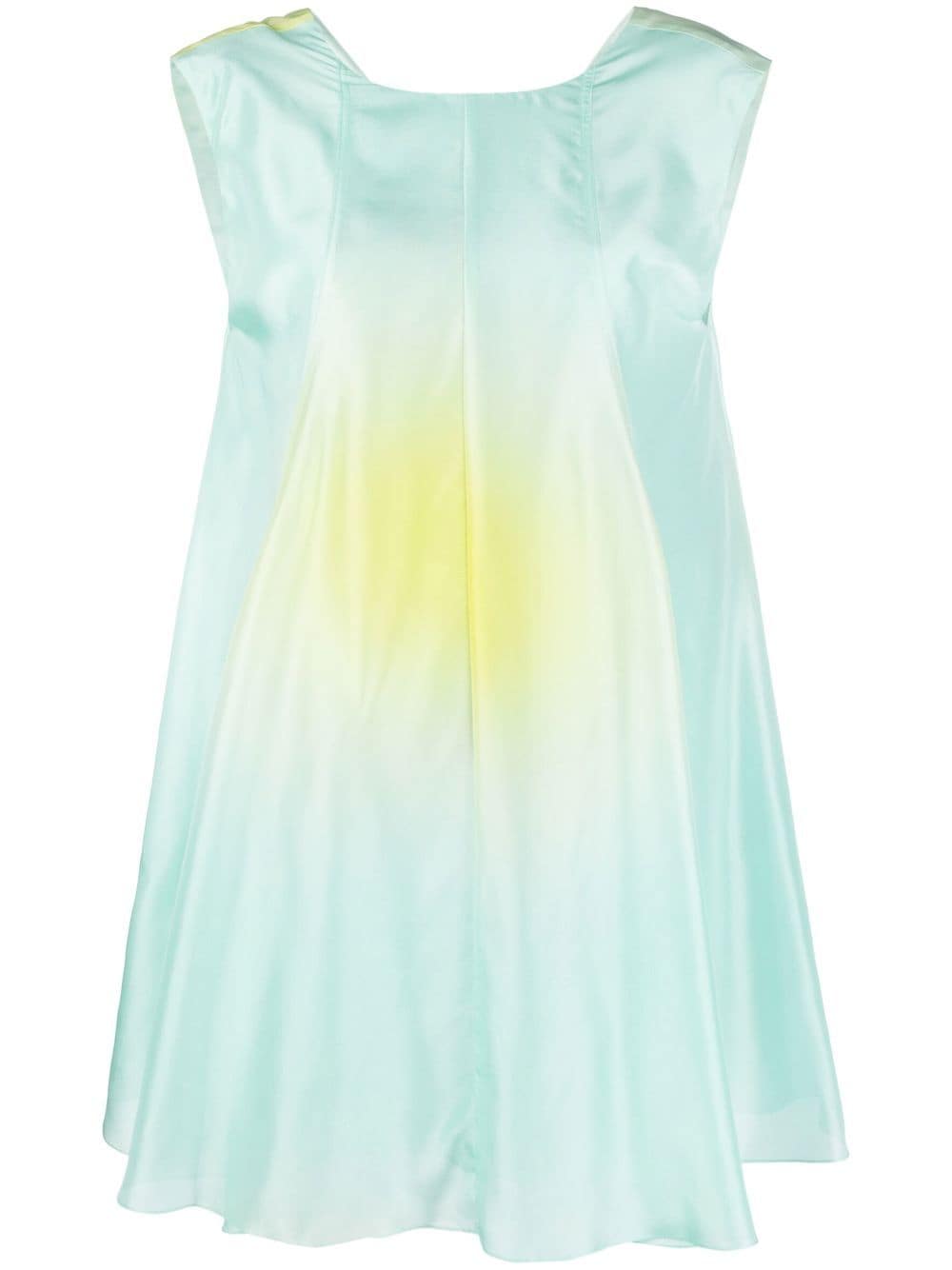 Nina Ricci Ärmelloses Kleid mit Farbverlauf - Blau von Nina Ricci
