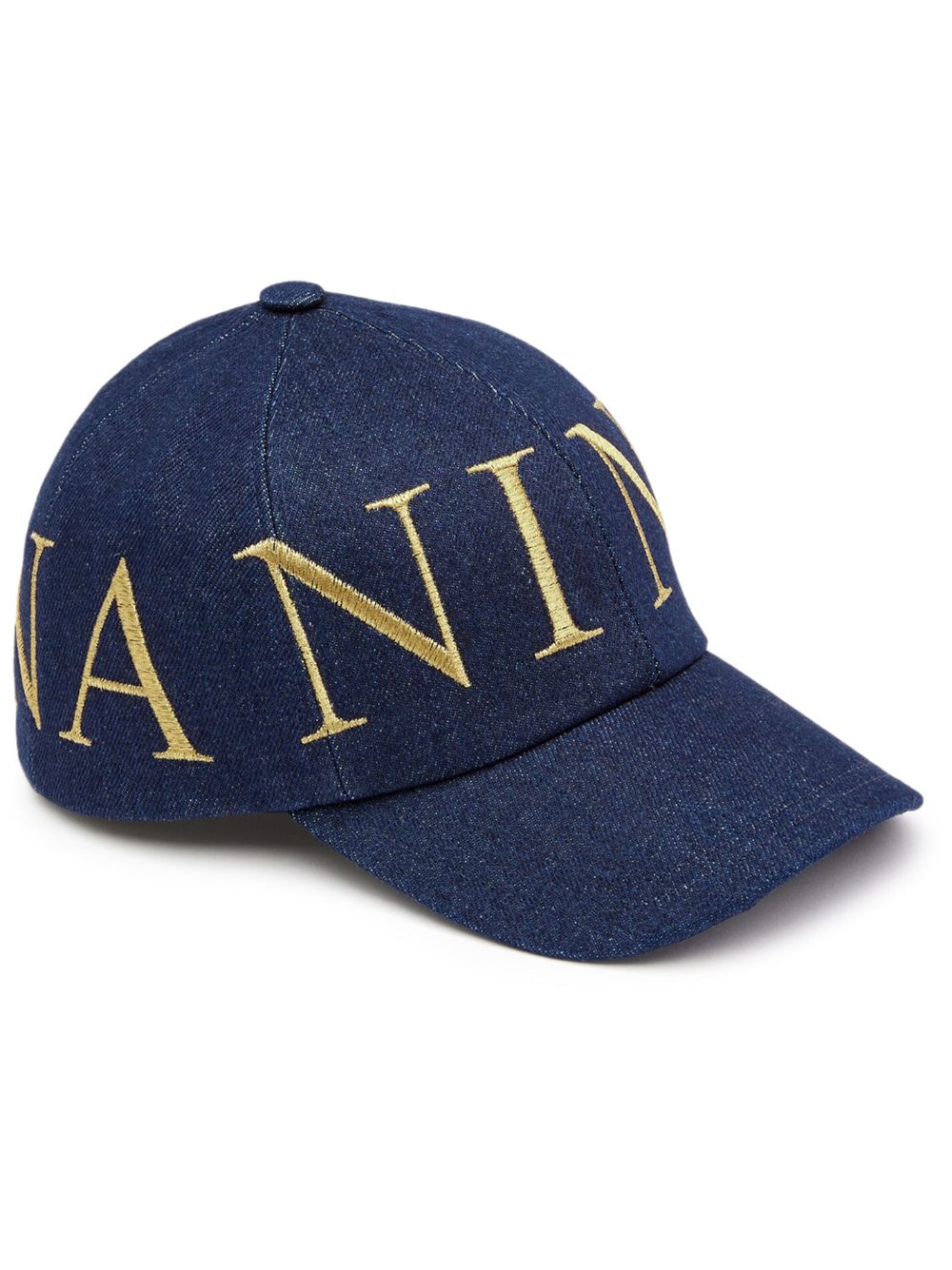 Nina Ricci Baseballkappe mit Logo-Stickerei - Blau von Nina Ricci