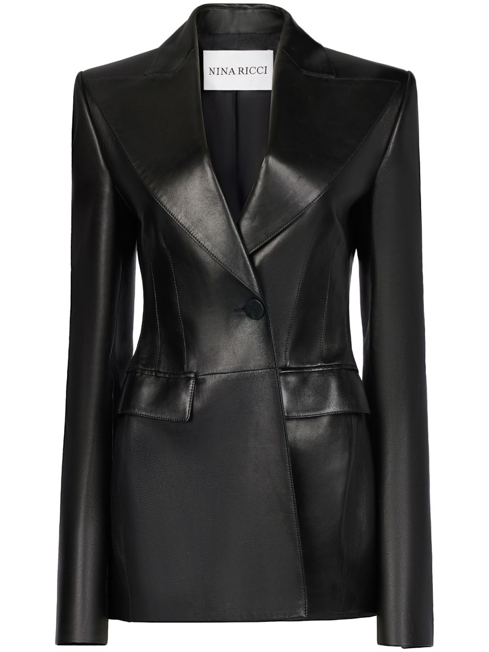 Nina Ricci Blazer mit steigendem Revers - Schwarz von Nina Ricci