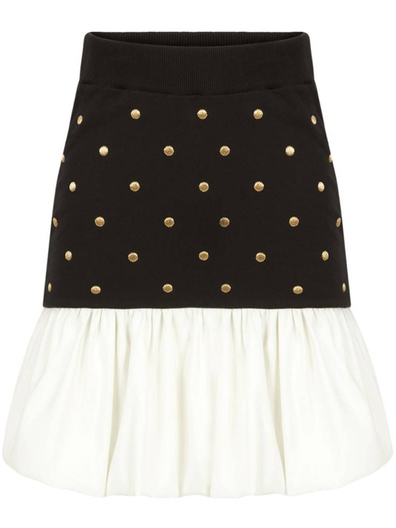 Nina Ricci Rock mit Polka Dots - Schwarz von Nina Ricci