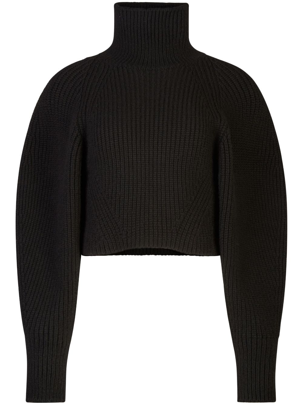 Nina Ricci Grob gerippter Pullover - Schwarz von Nina Ricci