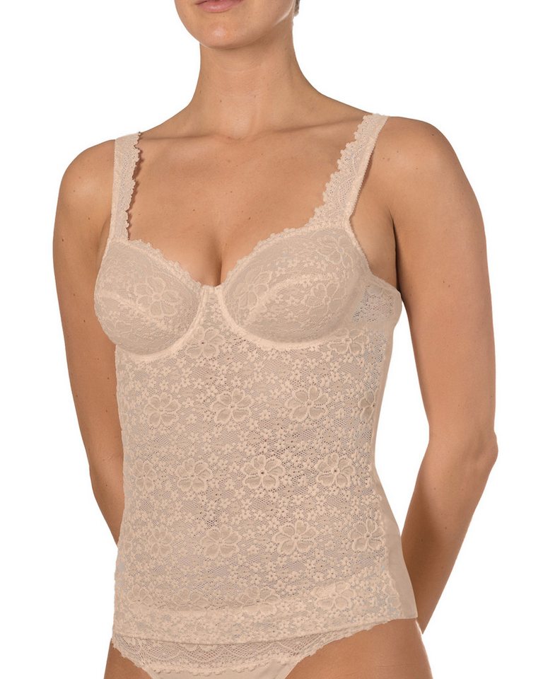 Nina Von C. BH-Hemd Millefleurs (1-tlg) mit Formbügel weiche Microfaser-Spitze von Nina Von C.