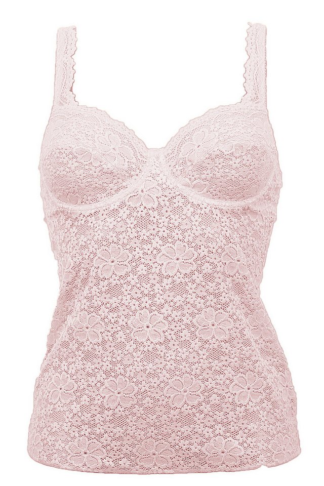 Nina Von C. BH-Hemd Millefleurs (1-tlg) mit Formbügel weiche Microfaser-Spitze von Nina Von C.