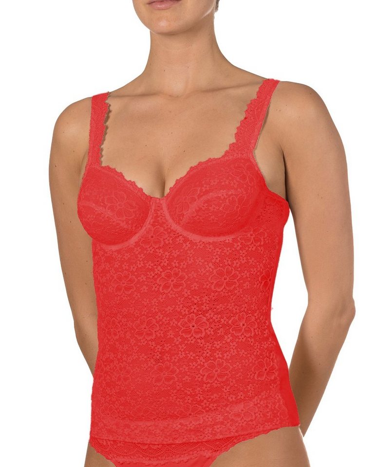 Nina Von C. BH-Hemd Millefleurs (1-tlg) mit Formbügel weiche Microfaser-Spitze von Nina Von C.