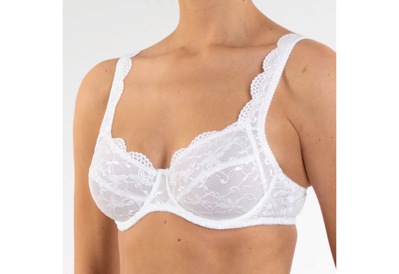 Nina Von C. Bügel-BH Nina von C. Silver Edition Bügel-BH (80 E Weiss) von Nina Von C.