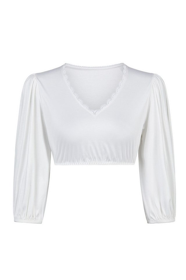 Nina Von C. Dirndlbluse Dirndl-Bluse Sandra, 3/4 Arm - weiss von Nina Von C.