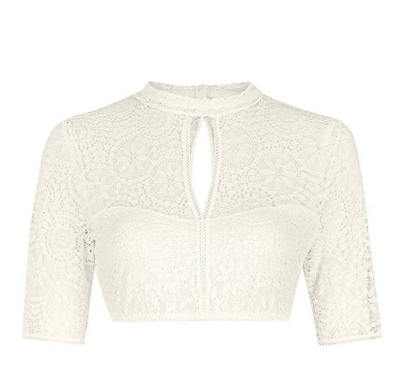 Nina Von C. Dirndlbluse Nina von C. Halbarm Spitzen Dirndlbluse 'Julia' Tr von Nina Von C.