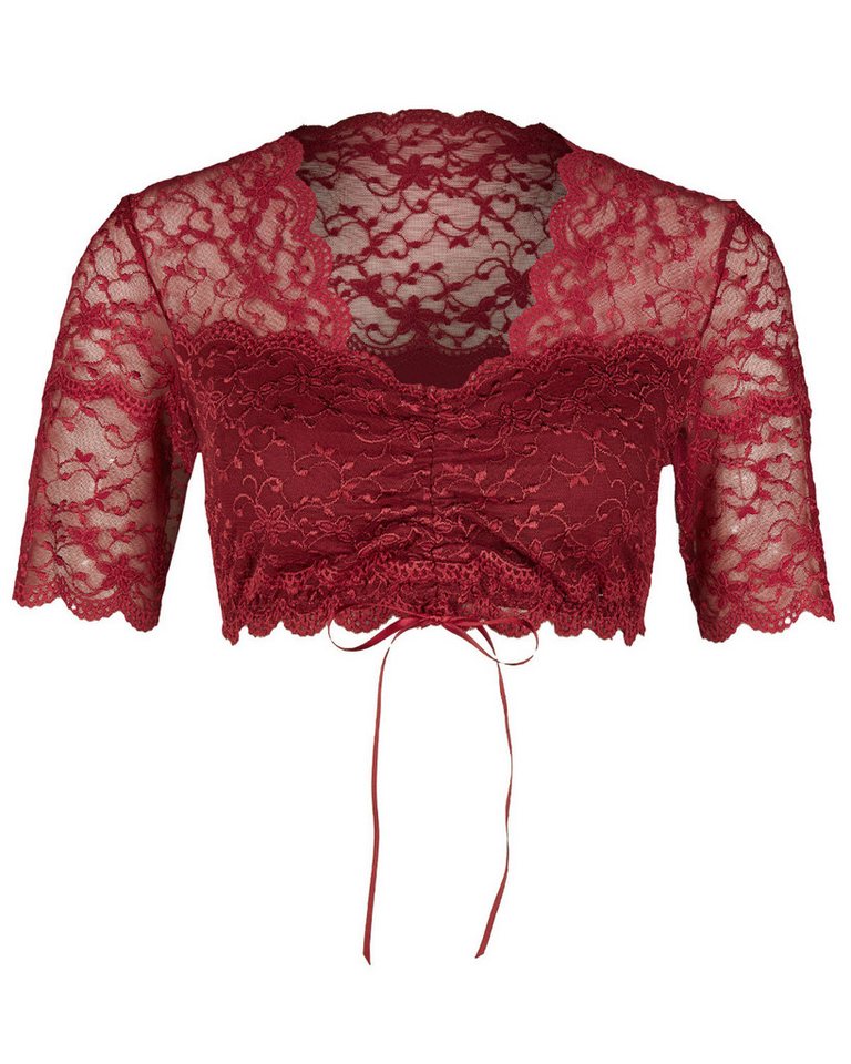 Nina Von C. Dirndlbluse Spitze 'Linnea' Halbarm 48463971, Red Berries von Nina Von C.
