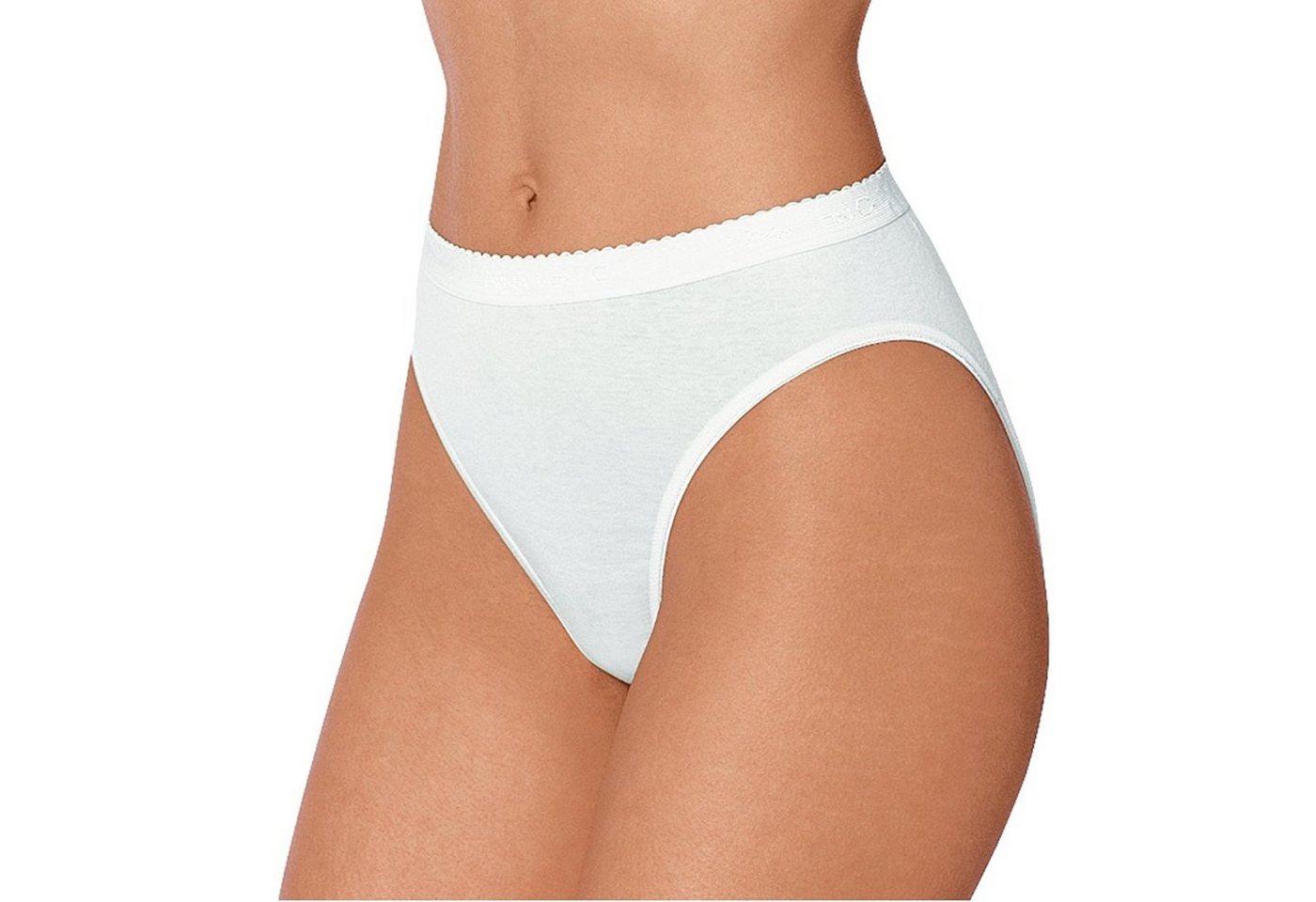 Nina Von C. Jazz-Pants Slips Fine Cotton (5-St., 5er-Pack) Damen Slip aus reiner Baumwolle, im 5er-Pack von Nina Von C.