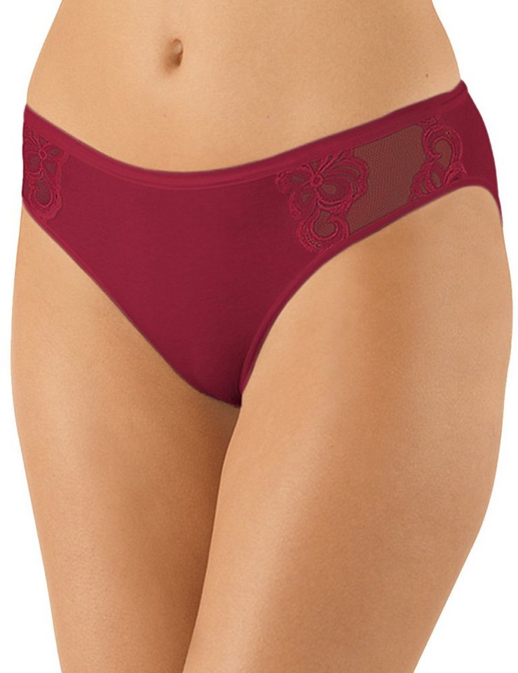 Nina Von C. Minislip Dessous mit Spitze 4050880, Burgund von Nina Von C.