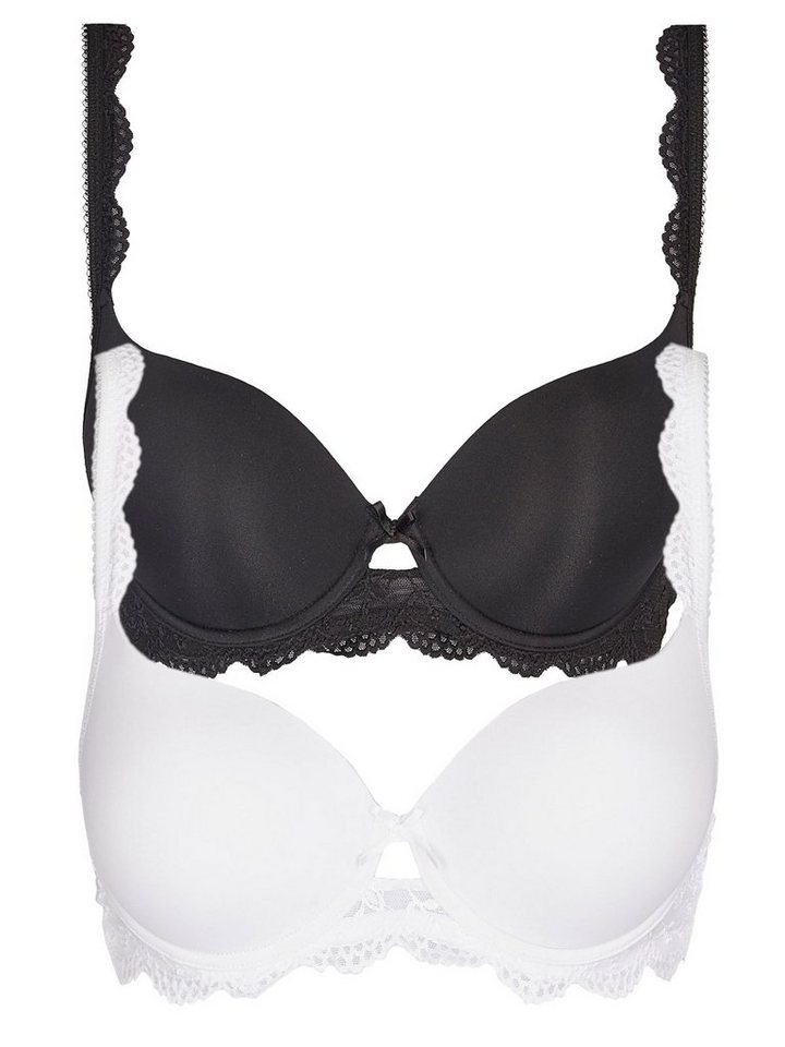 Nina Von C. Set: Bügel-BH 2er Pack Dirndl BH Silver Edition (Spar-Set, 2-tlg) Push up Effekt von Nina Von C.
