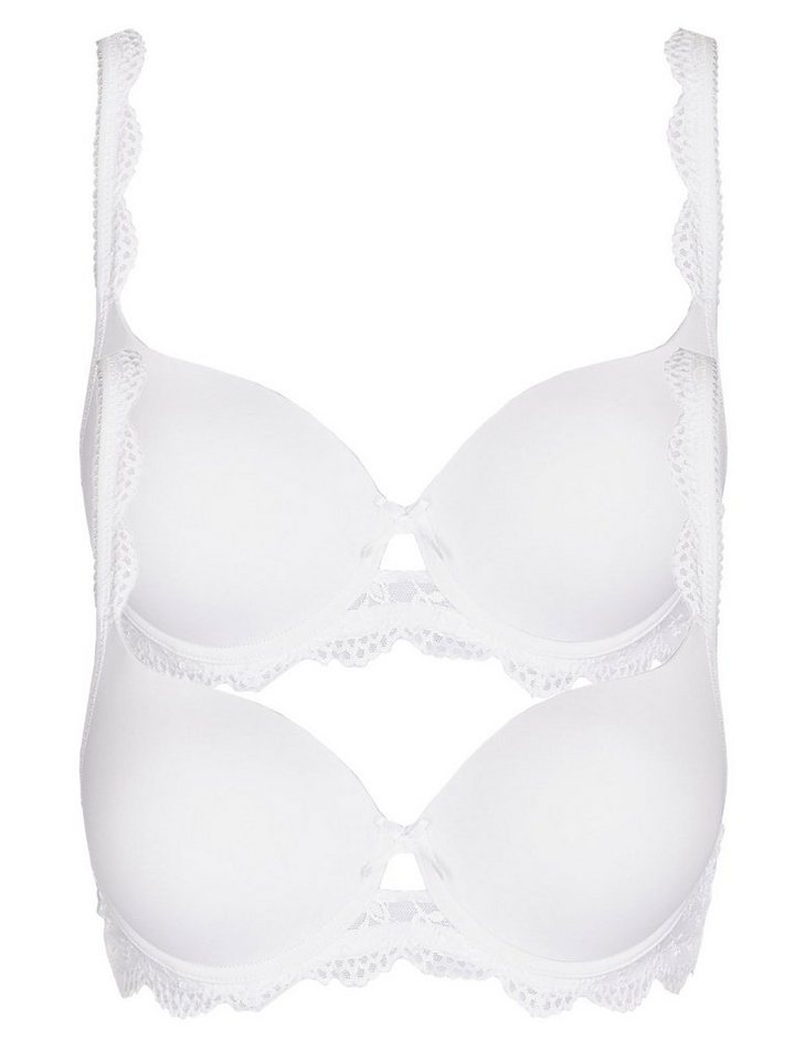 Nina Von C. Set: Bügel-BH 2er Pack Dirndl BH Silver Edition (Spar-Set, 2-tlg) Push up Effekt von Nina Von C.