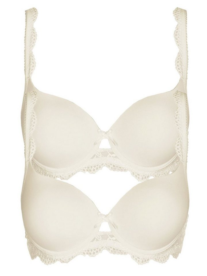 Nina Von C. Set: Schalen-BH 2er Pack Dirndl BH Silver Edition (Spar-Set, 2-tlg) Push up Effekt von Nina Von C.