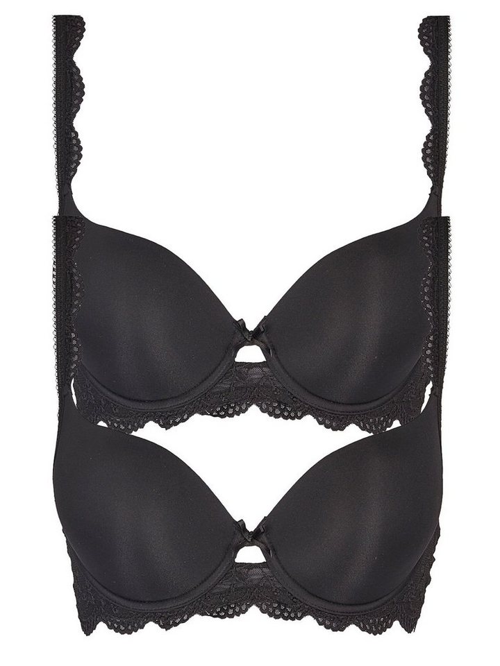 Nina Von C. Set: Schalen-BH 2er Pack Dirndl BH Silver Edition (Spar-Set, 2-tlg) Push up Effekt von Nina Von C.