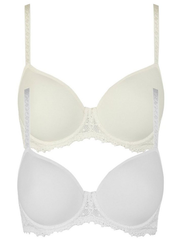 Nina Von C. Set: Schalen-BH 2er Pack Spacer BH mit Bügel Millefleurs (Spar-Set, 2-tlg) - von Nina Von C.