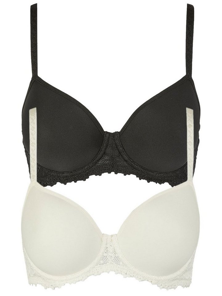 Nina Von C. Set: Schalen-BH 2er Pack Spacer BH mit Bügel Millefleurs (Spar-Set, 2-tlg) - von Nina Von C.