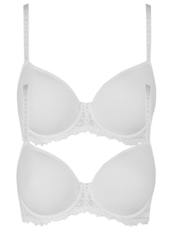 Nina Von C. Set: Schalen-BH 2er Pack Spacer BH mit Bügel Millefleurs (Spar-Set, 2-tlg) - von Nina Von C.