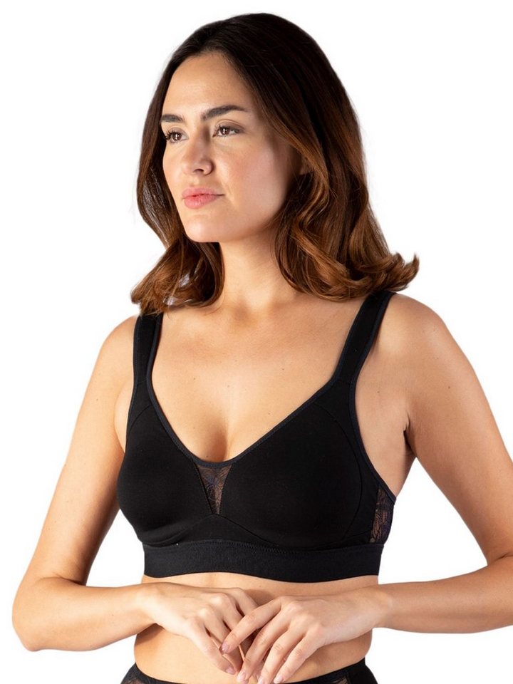 Nina Von C. Soft-BH Komfort Soft BH Cotton Shape (Stück, 1-tlg) Unterbrustband von Nina Von C.