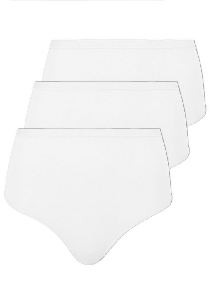 Nina Von C. Taillenslip 3er Pack Damen Taillenslip Eco Soft (Spar-Set, 3-St) - von Nina Von C.