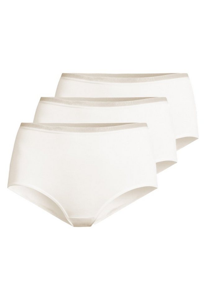 Nina Von C. Taillenslip 3er Pack Pure (Spar-Set, 3-St) Taillen Slip - Blickdicht - Im klassischen Design, Perfekte Passform von Nina Von C.