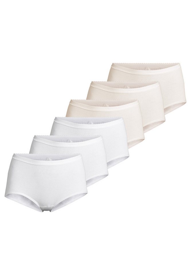 Nina Von C. Taillenslip 6er Pack Slipboutique (Spar-Set, 6-St) Taillen Slip - Baumwolle - Atmungsaktiv von Nina Von C.