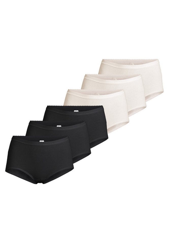 Nina Von C. Taillenslip 6er Pack Slipboutique (Spar-Set, 6-St) Taillen Slip - Baumwolle - Atmungsaktiv von Nina Von C.