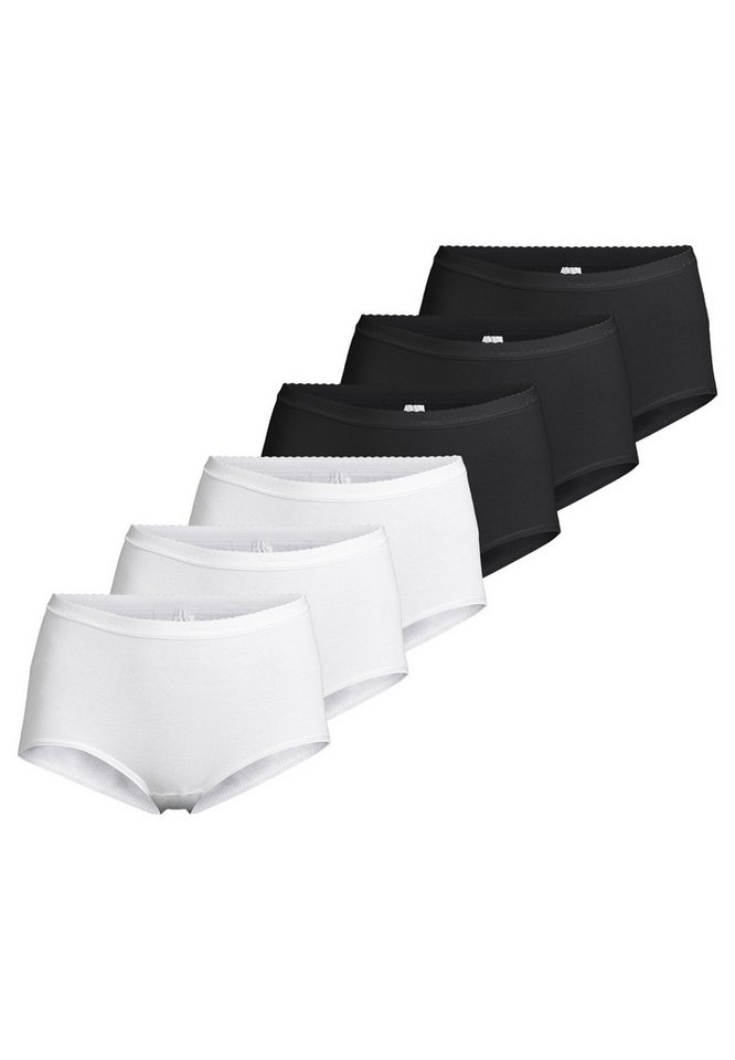 Nina Von C. Taillenslip 6er Pack Slipboutique (Spar-Set, 6-St) Taillen Slip - Baumwolle - Atmungsaktiv von Nina Von C.