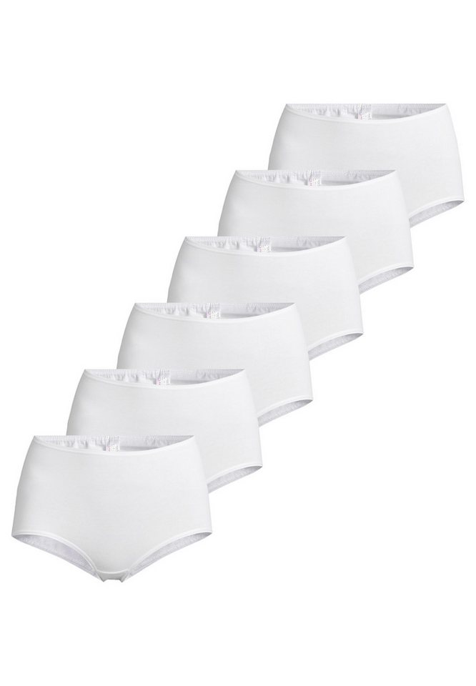 Nina Von C. Taillenslip 6er Pack Slipboutique (Spar-Set, 6-St) Taillen Slip - Baumwolle - Atmungsaktiv von Nina Von C.