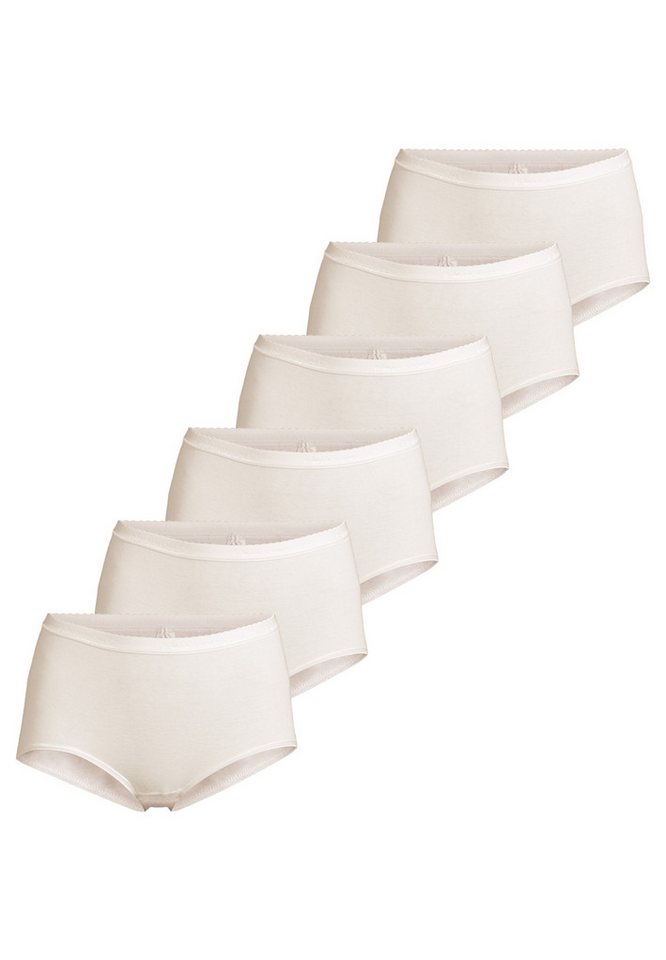 Nina Von C. Taillenslip 6er Pack Slipboutique (Spar-Set, 6-St) Taillen Slip - Baumwolle - Atmungsaktiv von Nina Von C.
