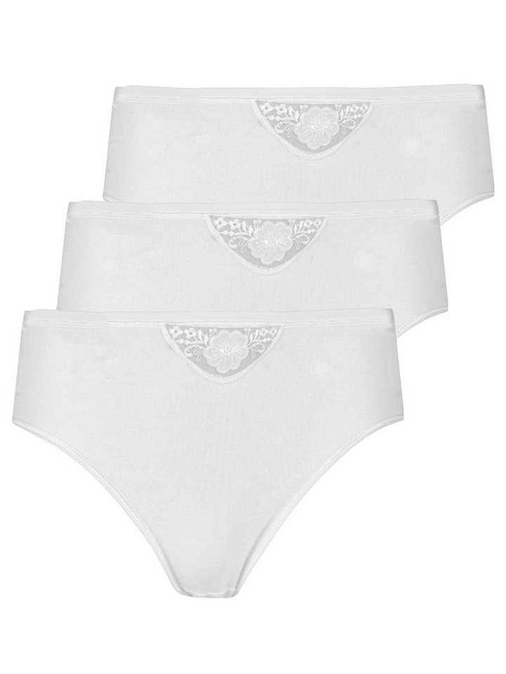 Nina Von C. Taillenslip Damen Taillenslip Fine Cotton (Packung, 3-St) nachhaltig von Nina Von C.