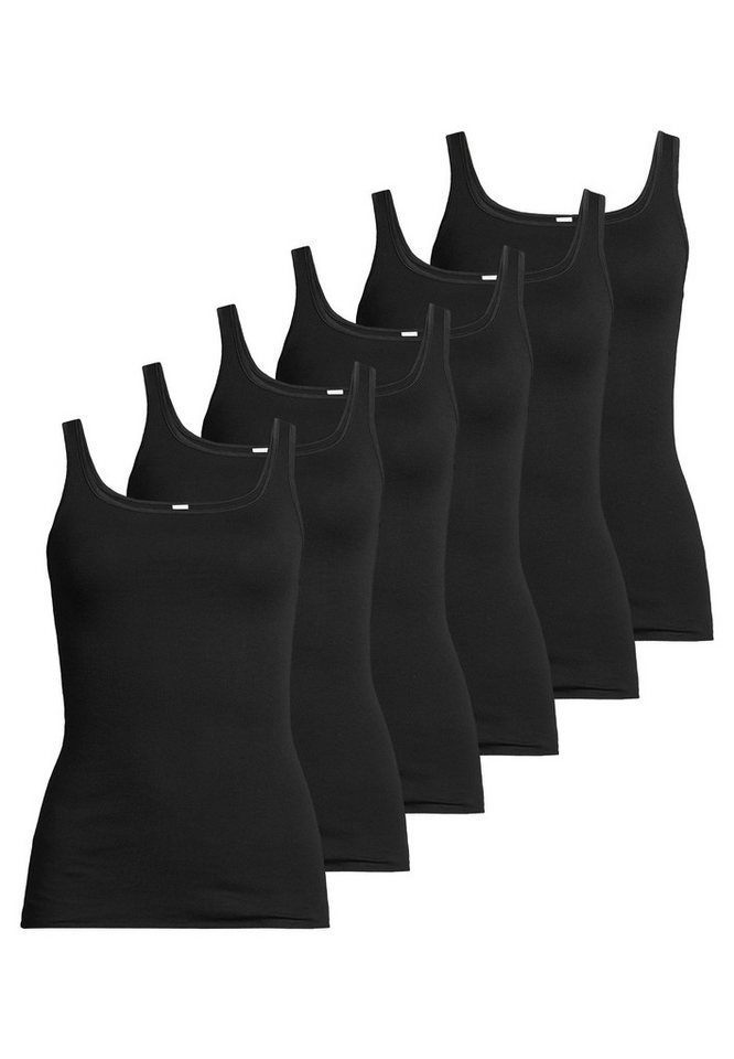 Nina Von C. Unterhemd 6er Pack Fine Cotton (Spar-Set, 6-St) Unterhemd / Top - Baumwolle - Atmungsaktiv von Nina Von C.