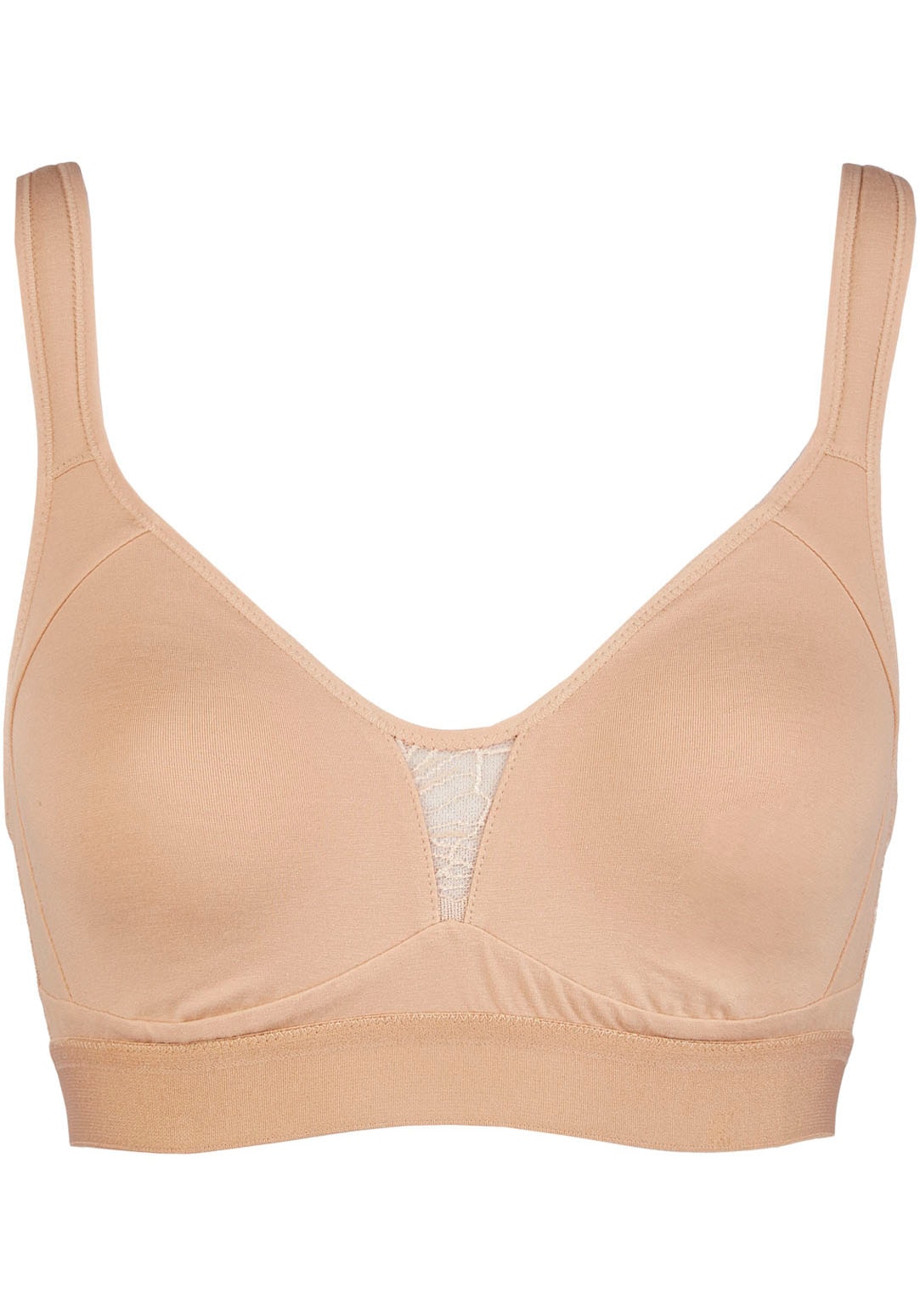 Nina Von C. Bügelloser BH ""Cotton Shape"", mit superflachen Nähten und Abschlüssen Nina Von C. Bügelloser BH ""Cotton Shape"", mit superflachen Nähten und Abschlüssen von Nina von C.