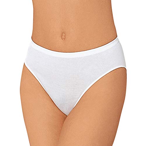 Nina von C. 3er Pack Jazzpants aus 100% Baumwolle in Nude I Slips Damen Gr. 40 I Damen Slips Multipack I Unterhosen Damen I Frauen Unterhosen I Damenslip I Baumwoll Unterhosen von Nina von C